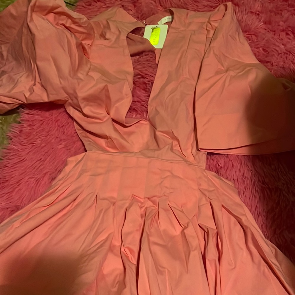 Women’s pink dress